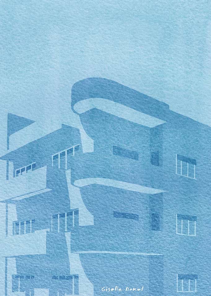 Blue Bauhaus