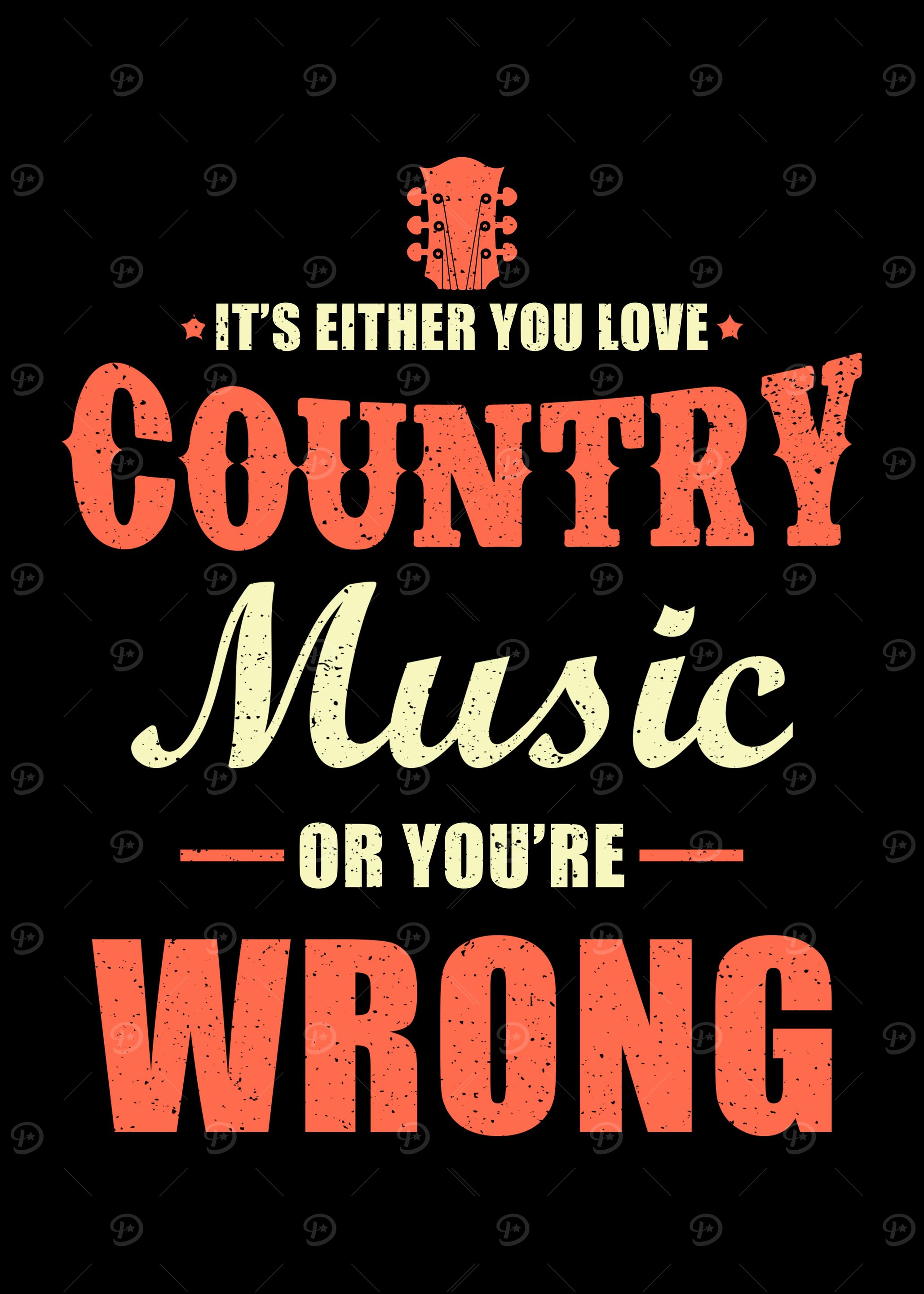 Either you love Country