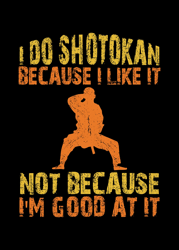 I do shotokan as I like it