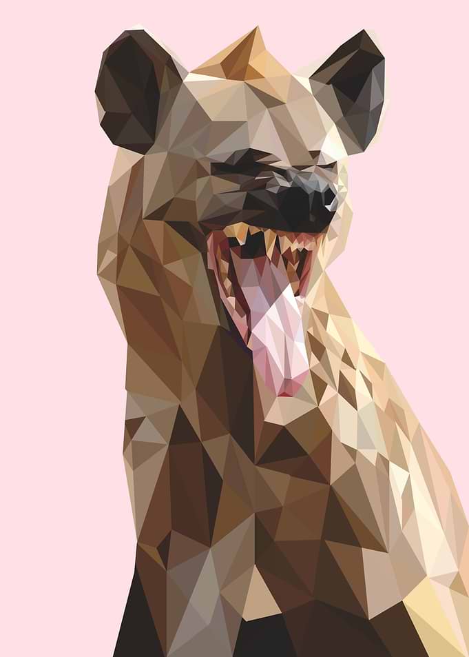 nursery animal hyena