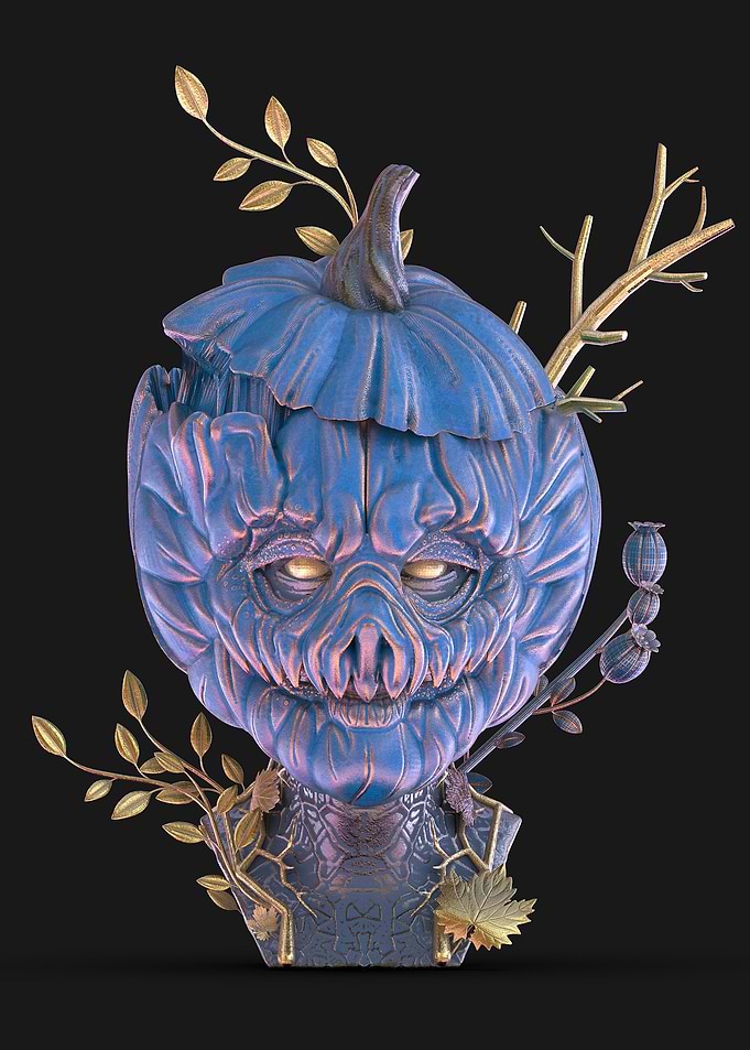 WHIMSICAL PUMPKIN