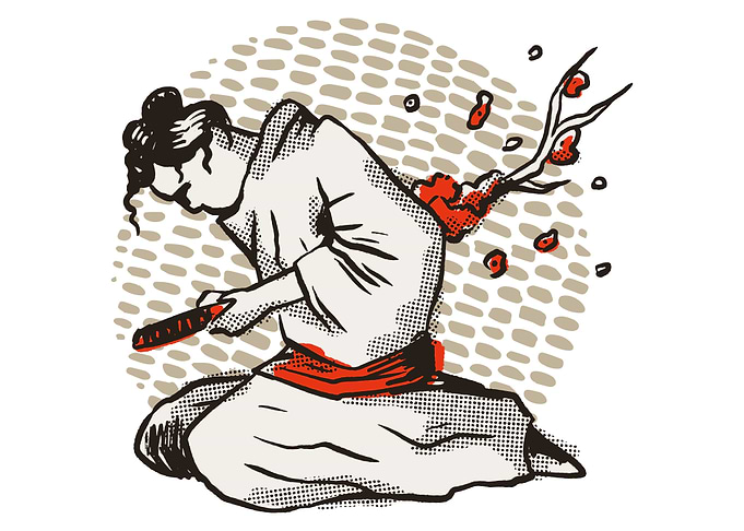 Samurai harakiri
