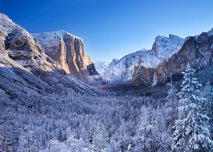 Yosemite Park USA Nature
