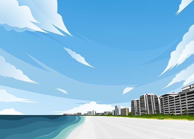 beach landscape
