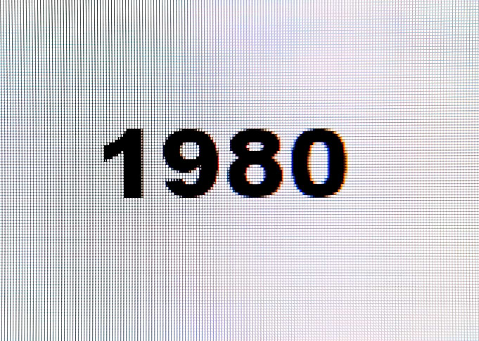 Monitor macro 1980