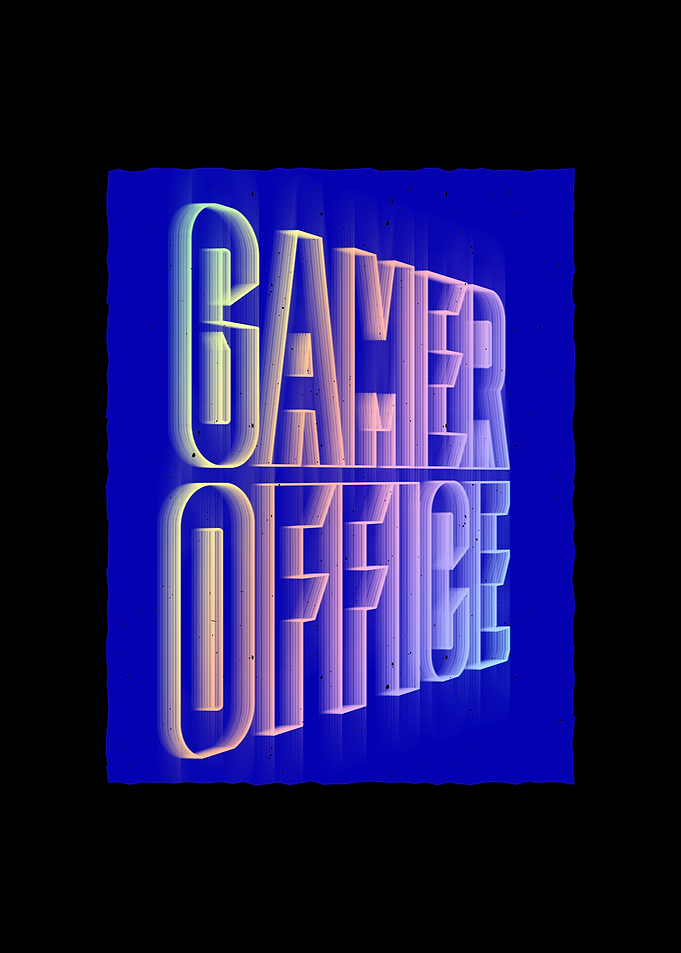 Gamer Office Poster Wall
