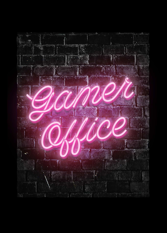 Gamer Office Poster Wall