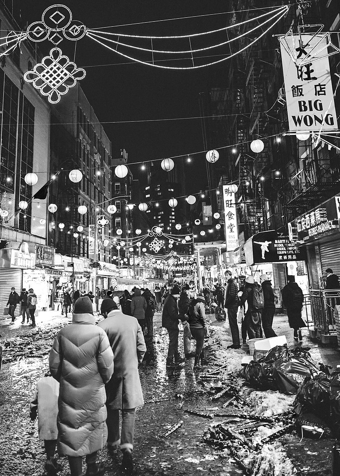 Chinatown Black and White