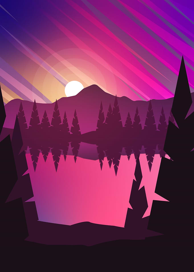 Magenta Forest