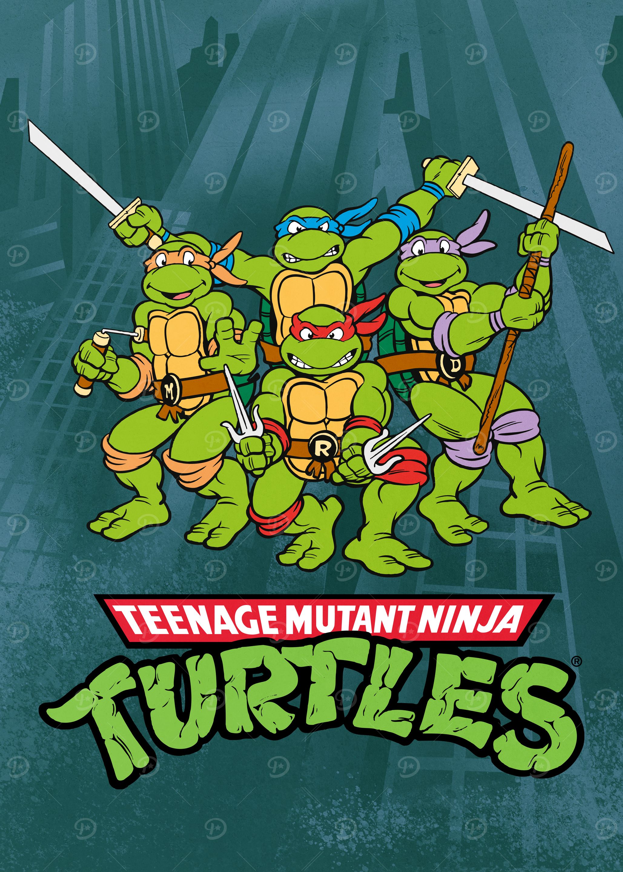 TMNT Retro Cover