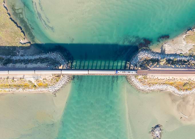 Train Over Water