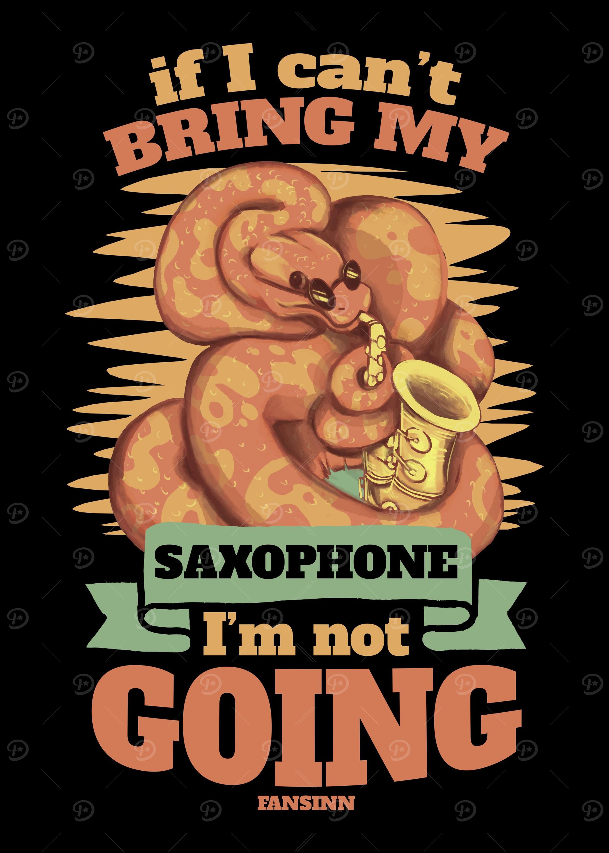 If I Cant Bring My Saxoph