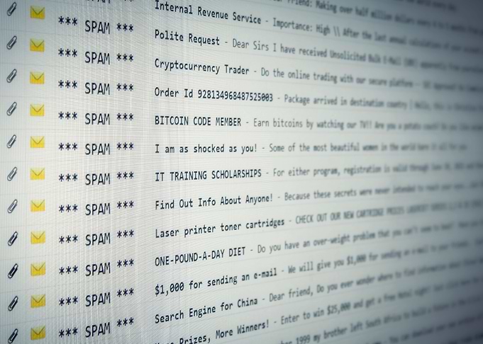 Spam mail inbox overflow a