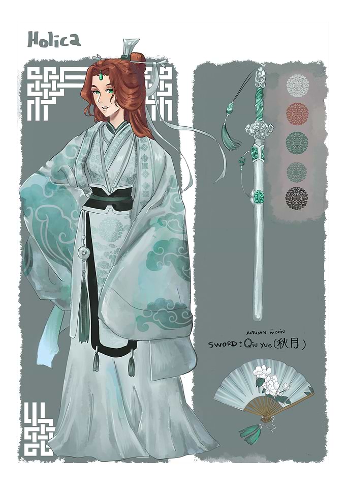 Qie Yue Character Sheet