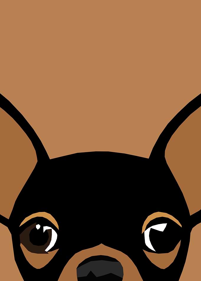 Brown Black Dog