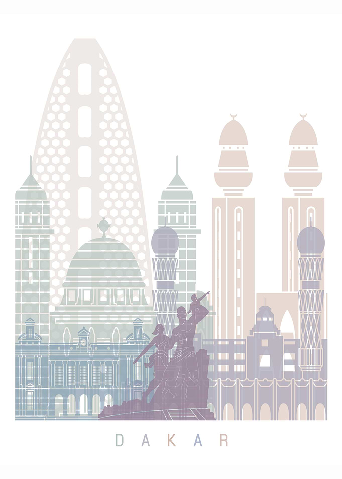 Dakar skyline