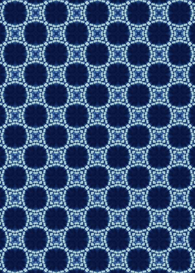 Blue Indigo Moroccan Art