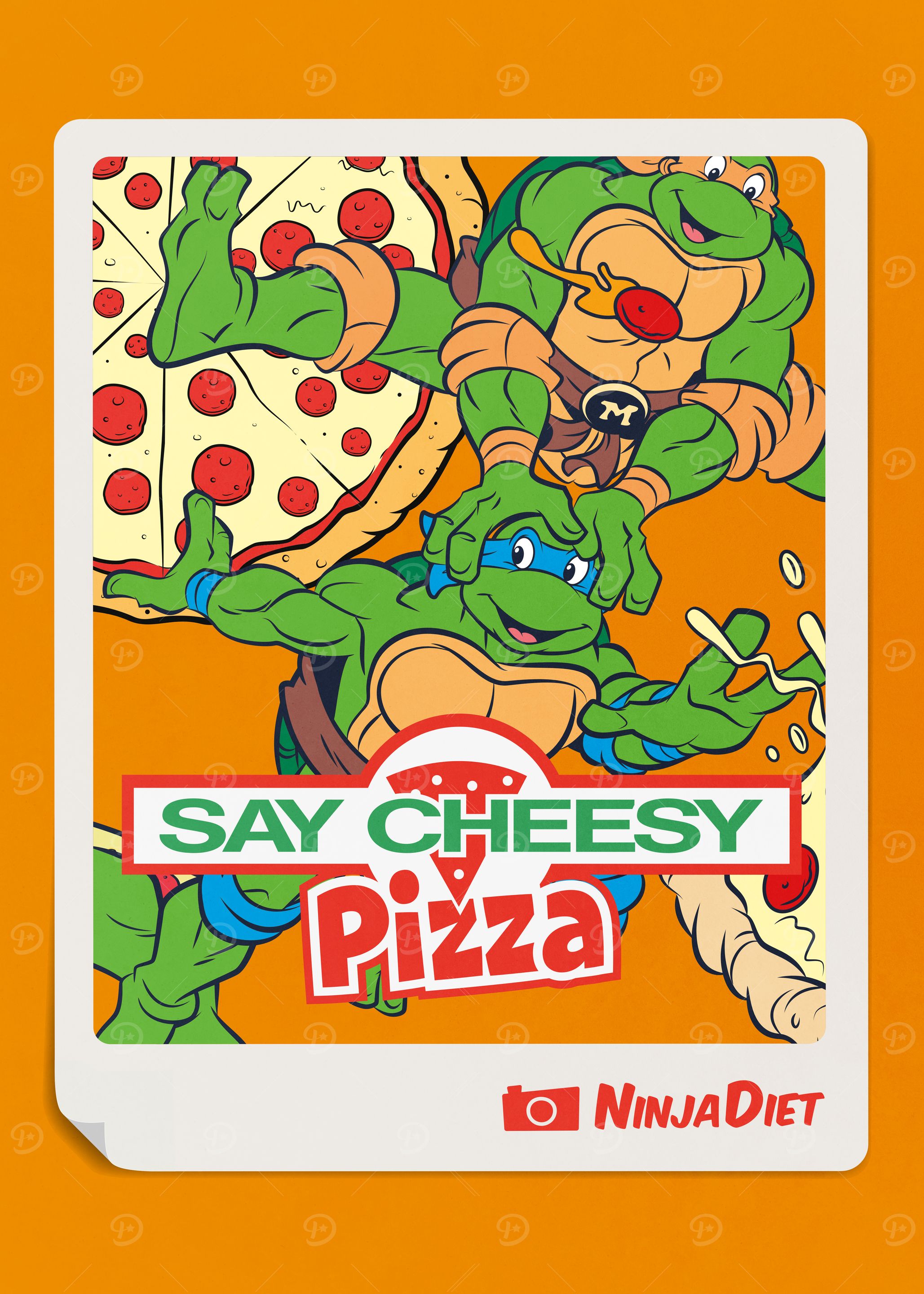 Say Cheesy - Michelangelo