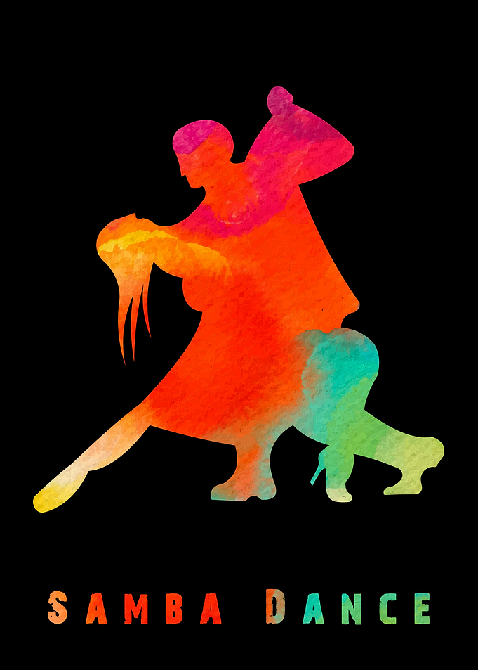 Samba Dance Colorful