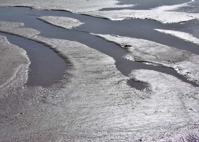 Reflections on the sea