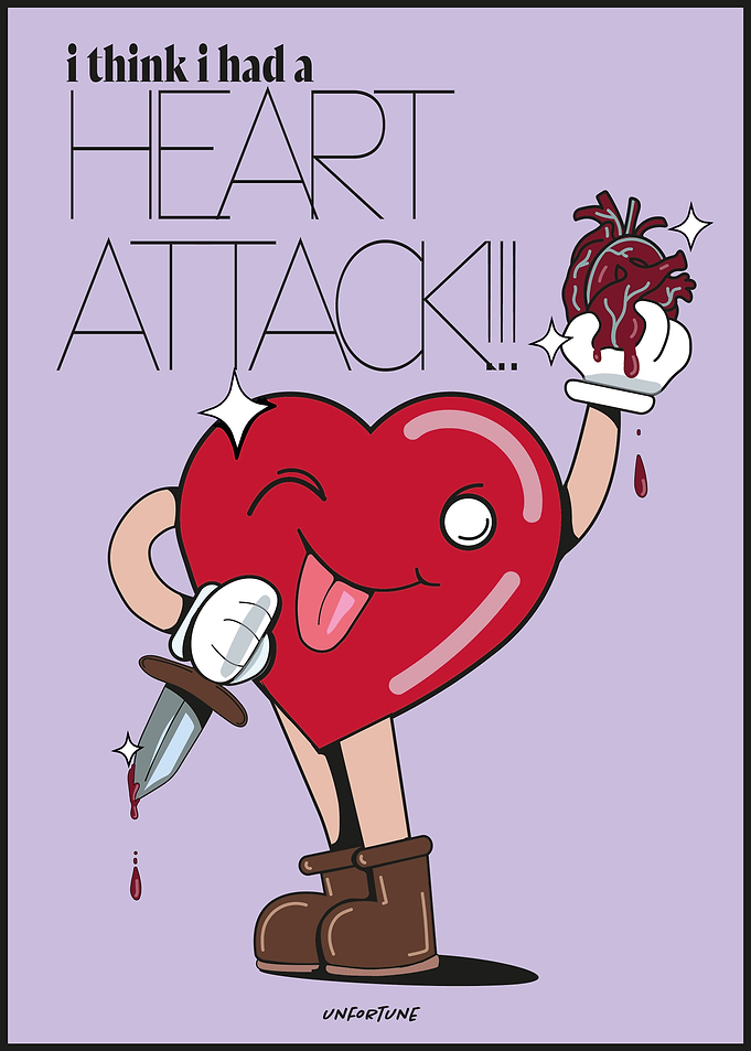 Unfortune heart attack