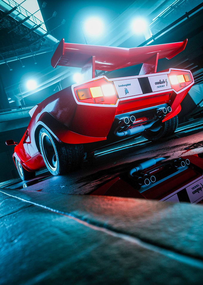 Cyberpunk Lamborghini