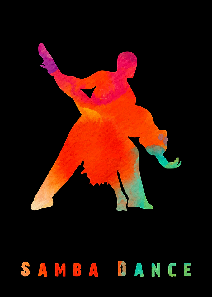 Samba Dance Colorful