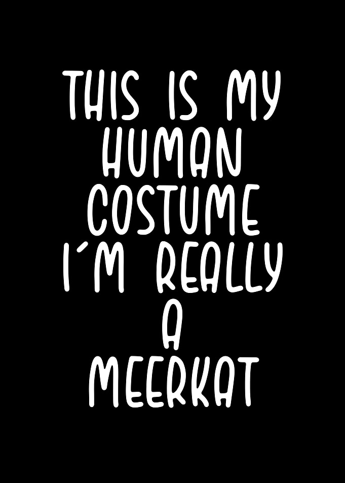 Human meerkat costume