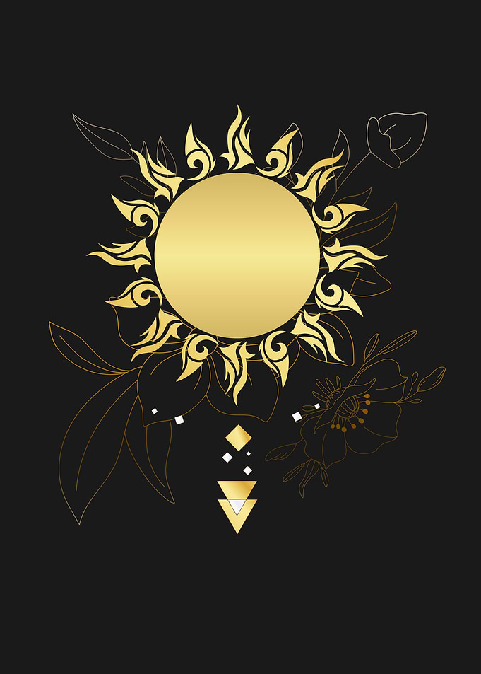 Sacred Geometry Sun