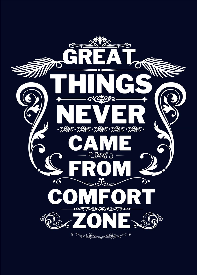COMFORT ZONE QUOTE