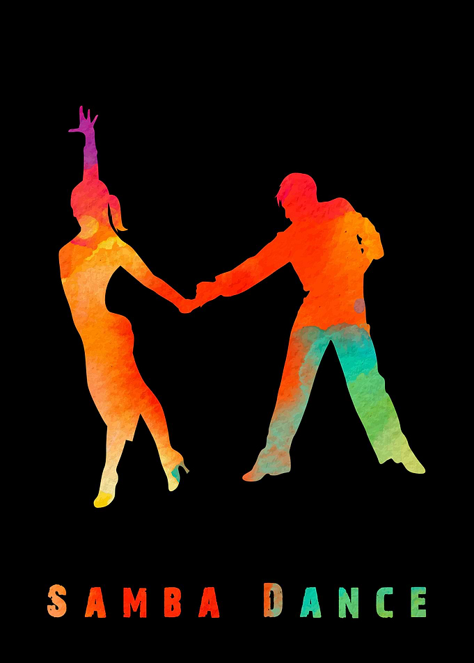 Samba Dance Colorful