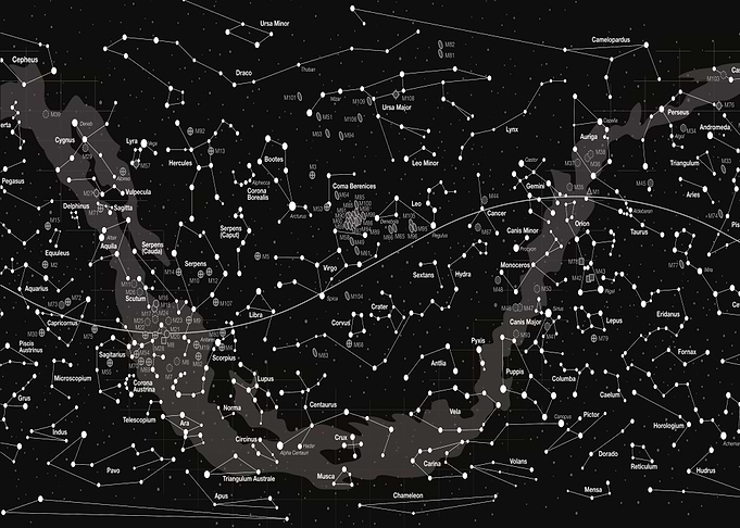 Star mapastronomy Sky