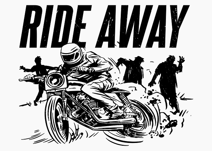 Motorcycle zombies