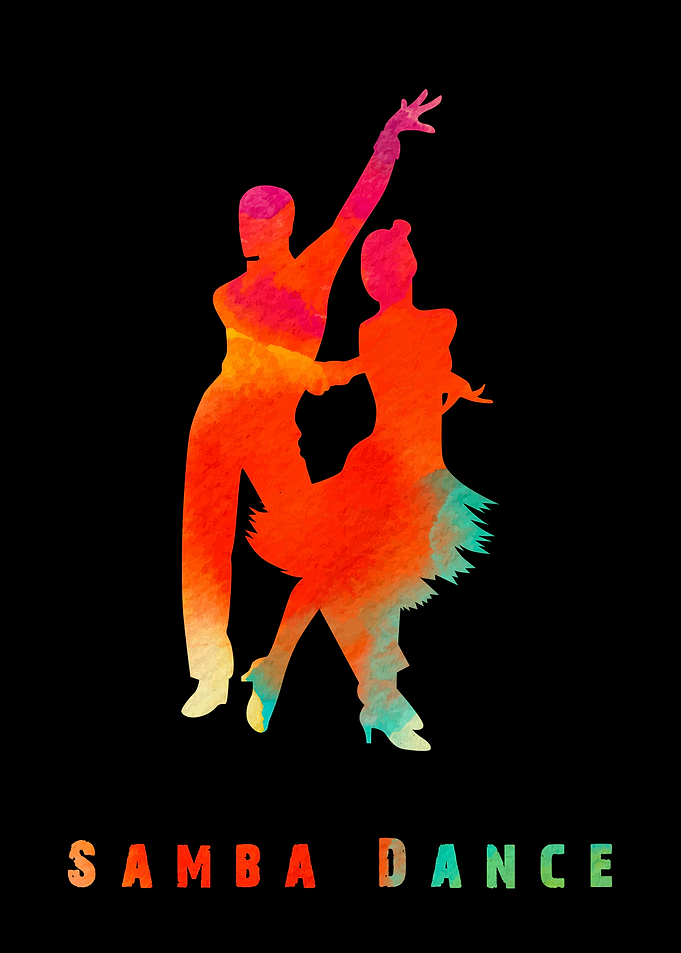 Samba Dance Colorful