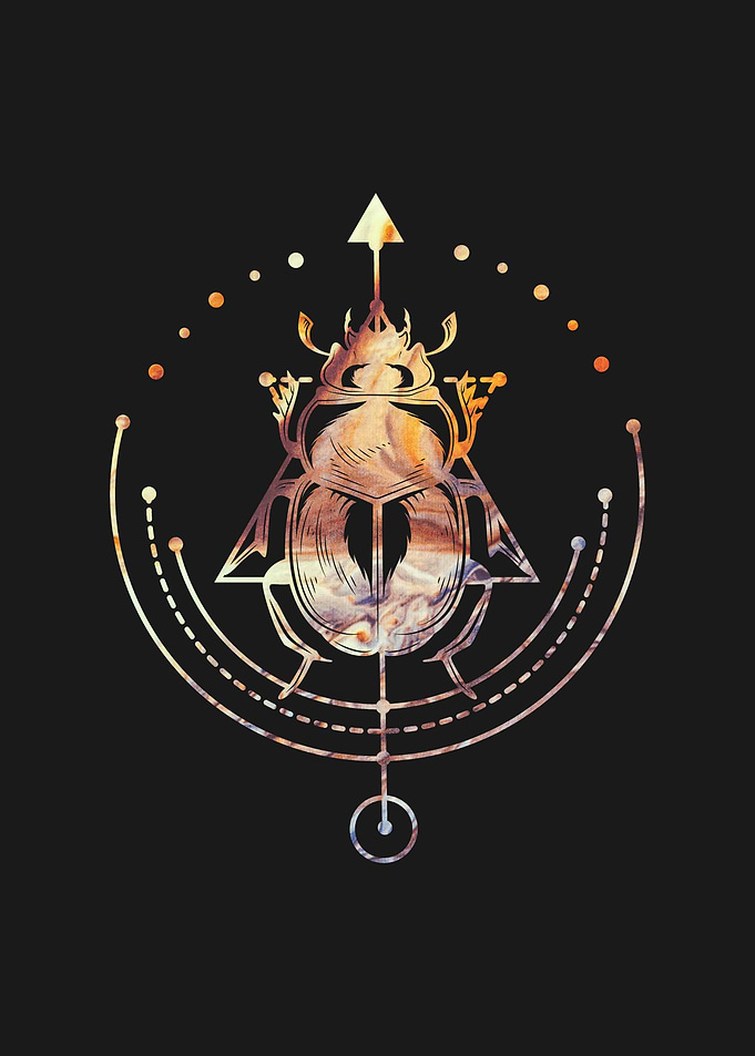 Sacred Scarab Egyptian