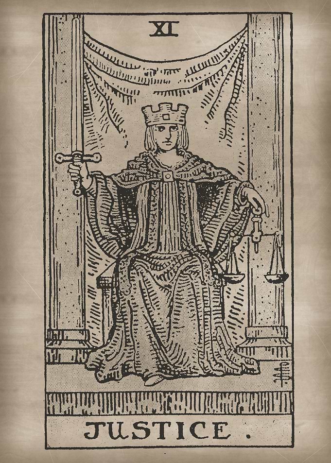Justice Tarot Card