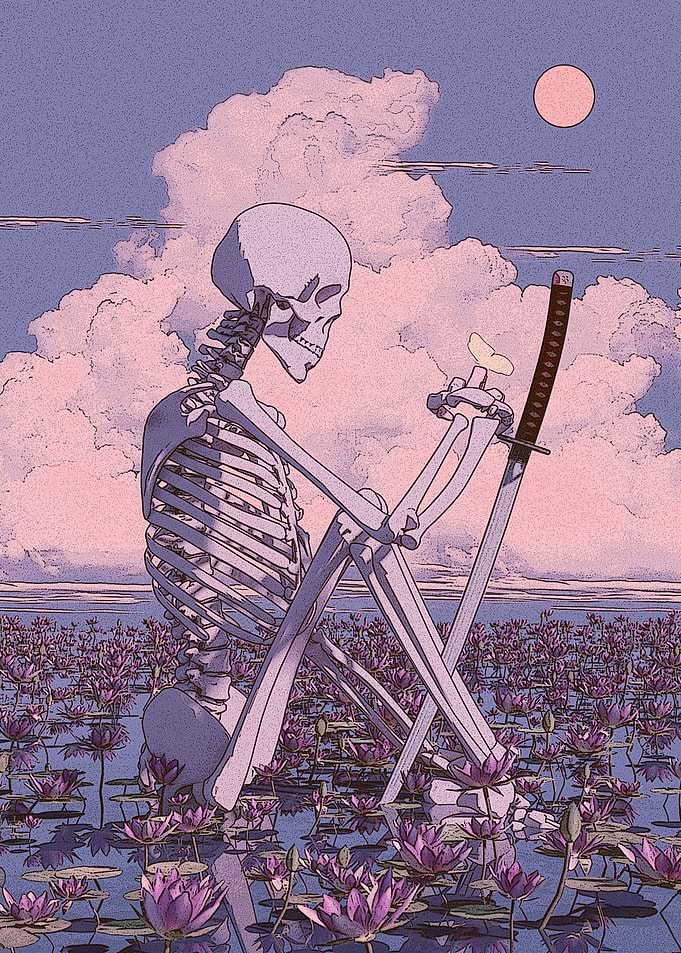 Tired Skeleton