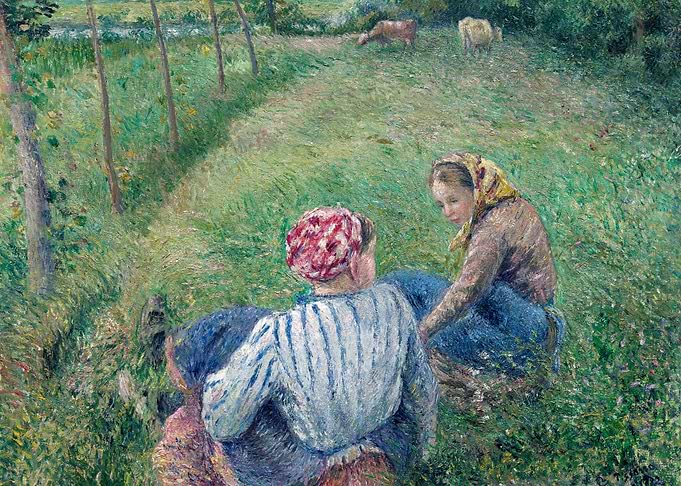 Young Peasant Girls