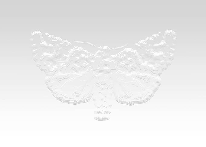 White butterfly
