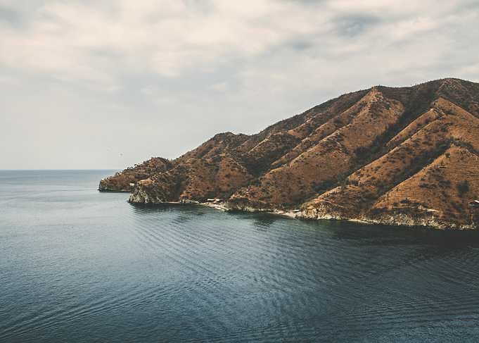 Island in the ocean