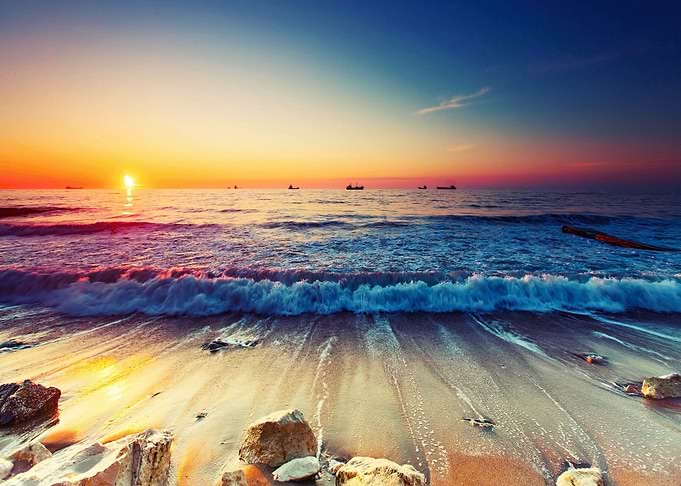 Colorful Seaside
