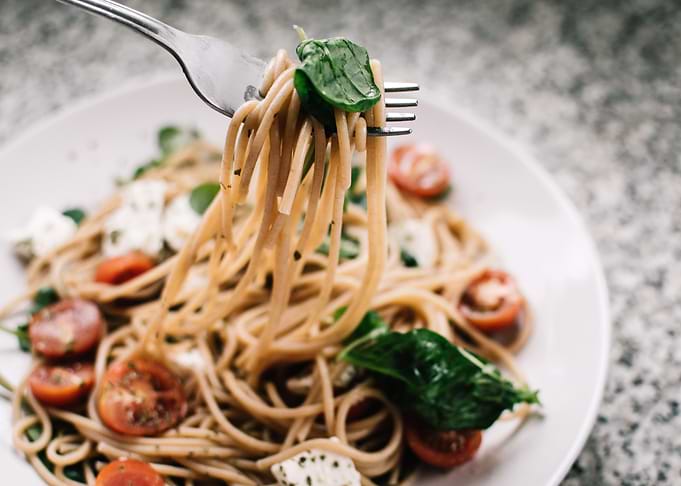 Spaghetti meal