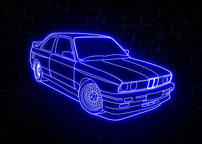 BMW E36 Car Oldtimer