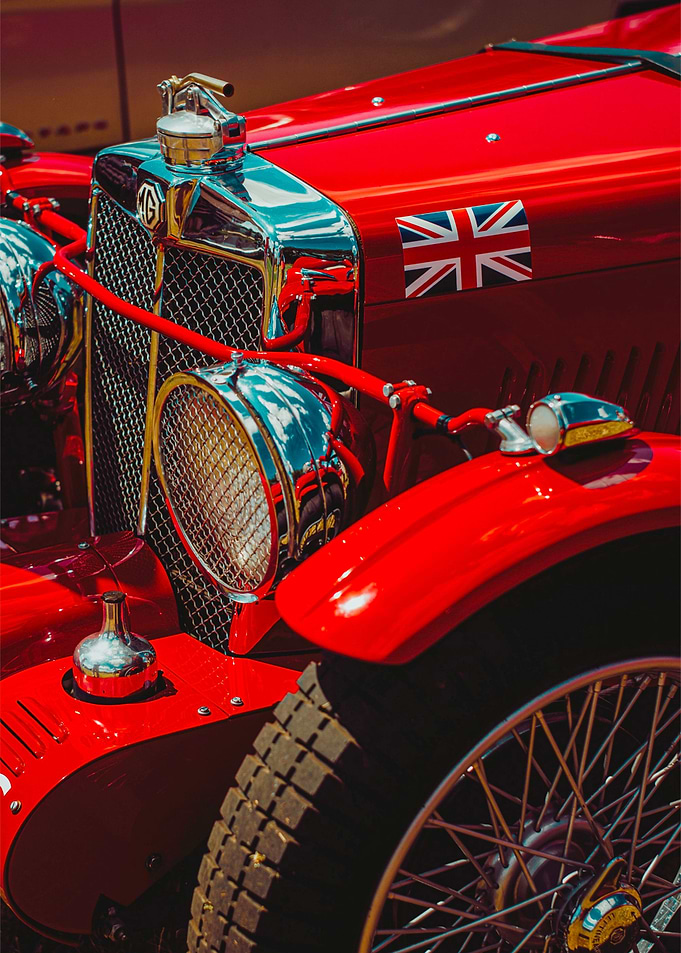 Classic British MG Car