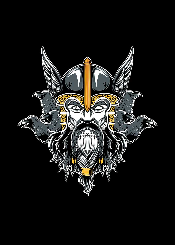 Odin I Walhalla Vikings