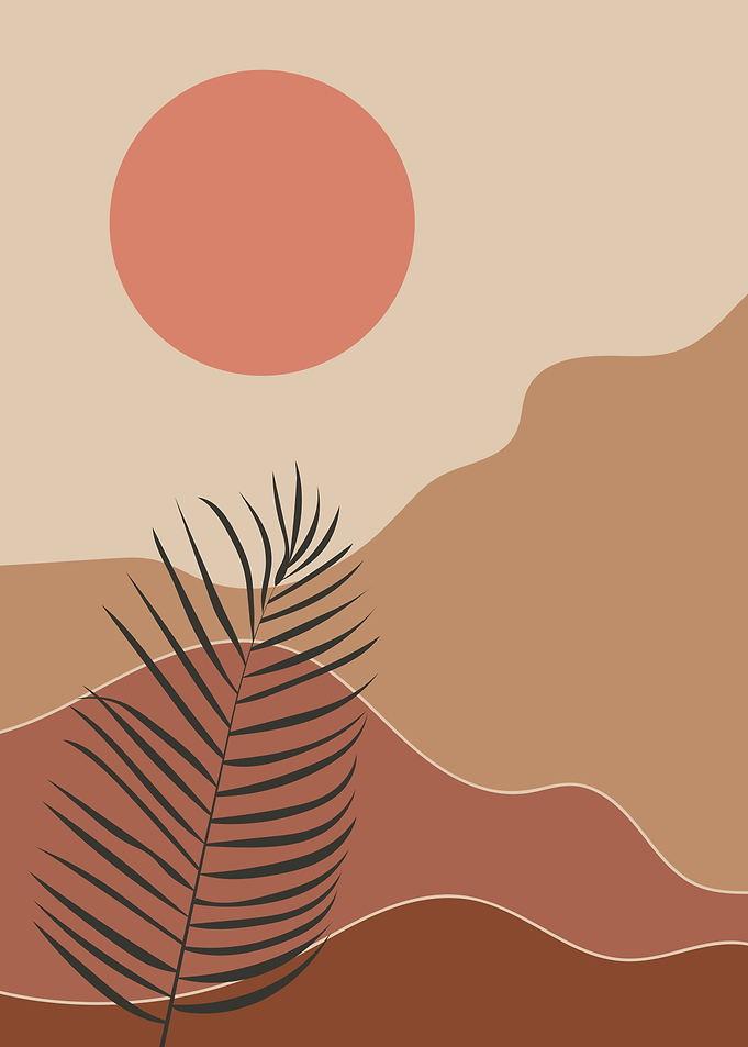 Scandinavian Sun Mountain
