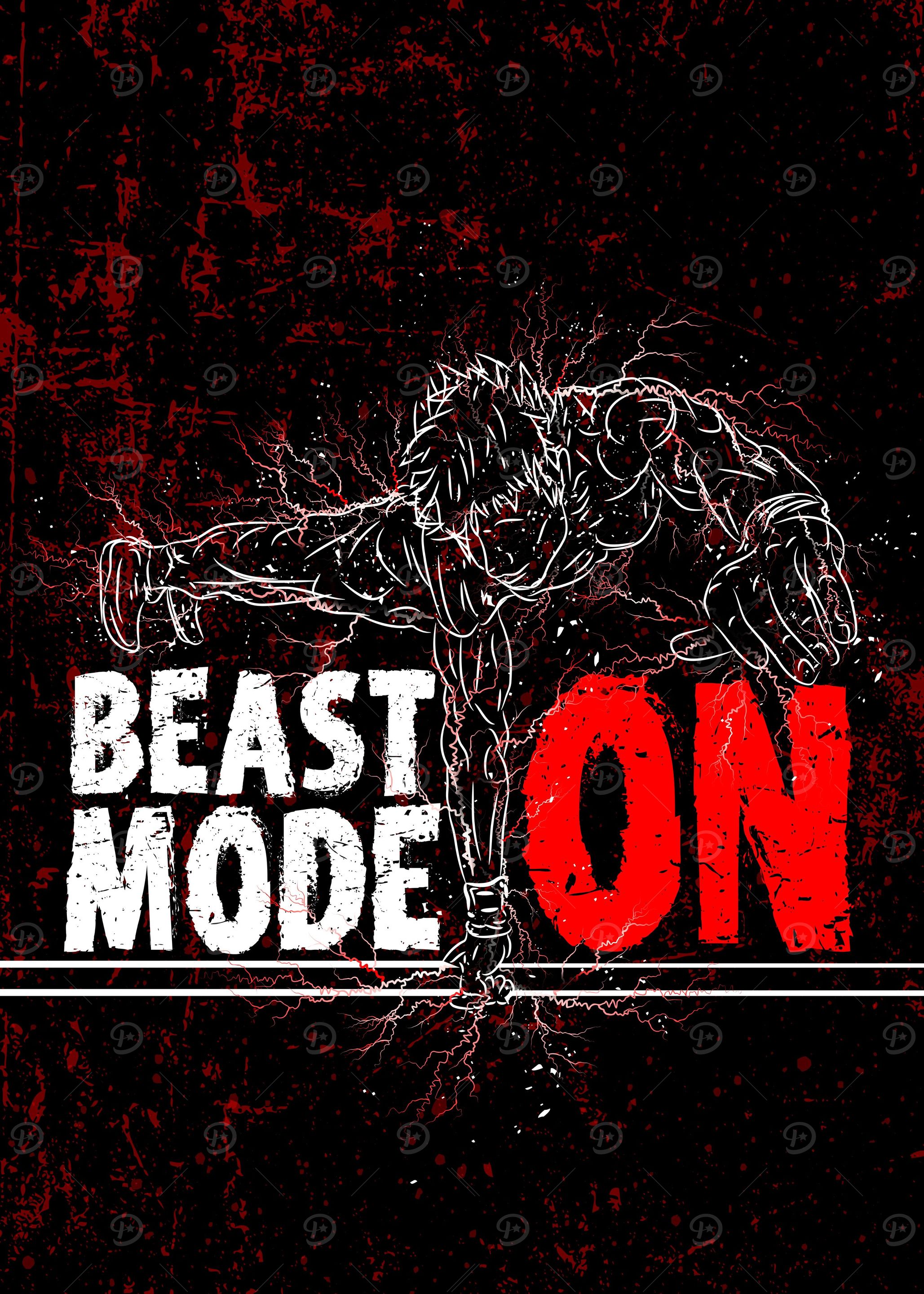 BEAST MODE ON WORKOUT