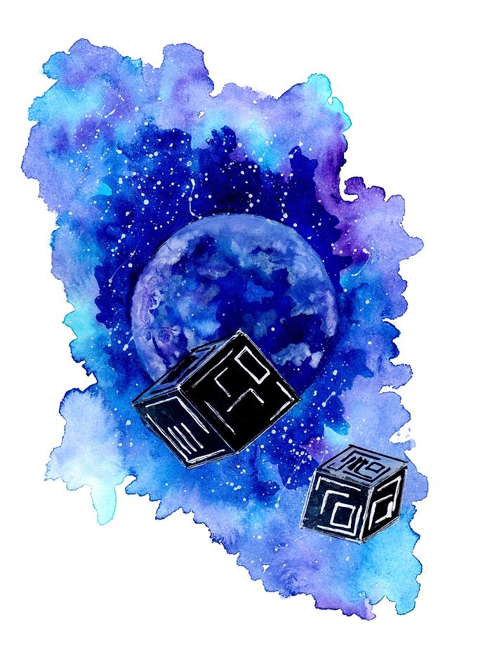 Space Cubes Invasion