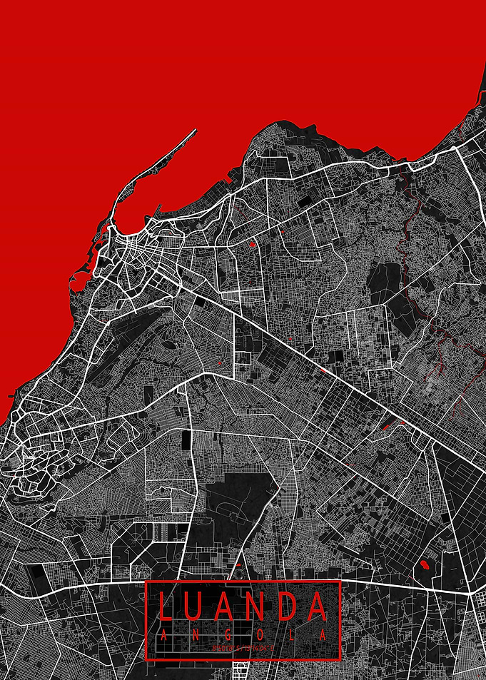 Luanda Map Oriental