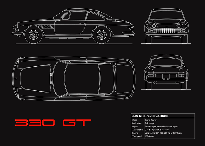The 330 GT Blueprint
